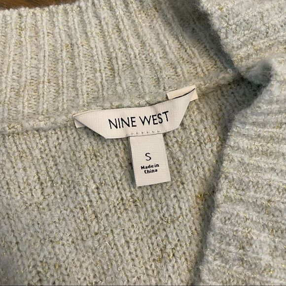Nwot Nine West V-Neck Tunic Sweater Size S - Picture 7 of 11